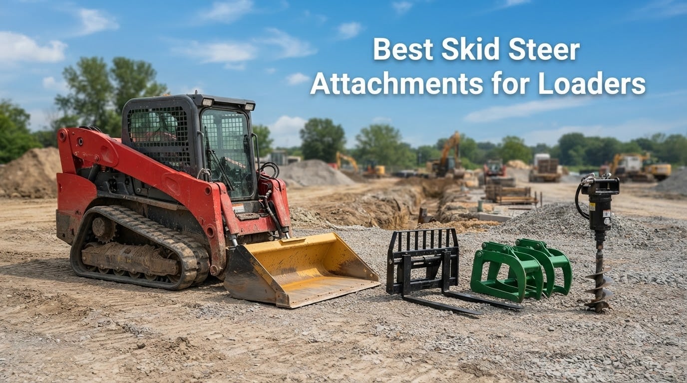 Best Skid Steer Attachments for Loaders