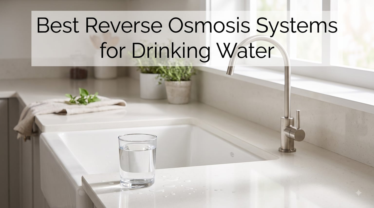 Best Reverse Osmosis Systems for Drinking Water