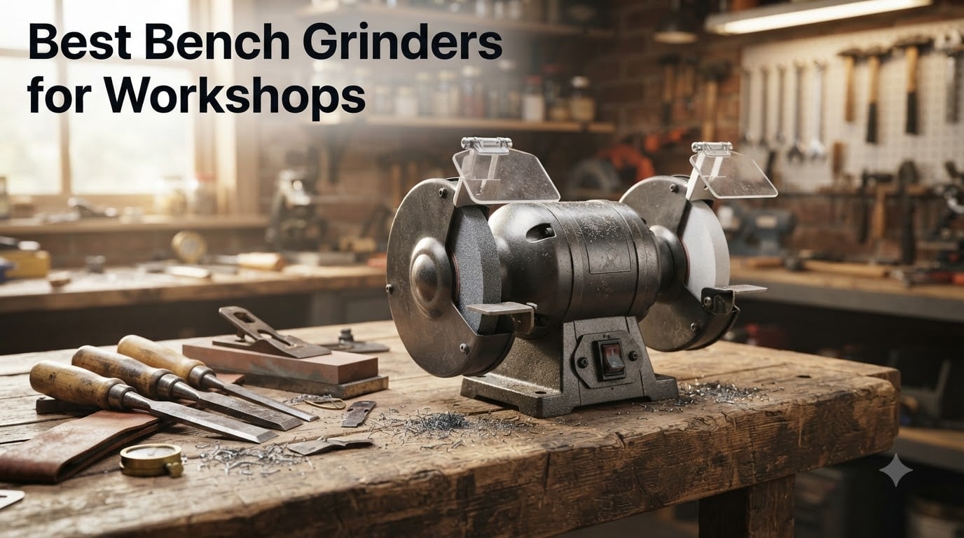 Best Bench Grinders for Workshops