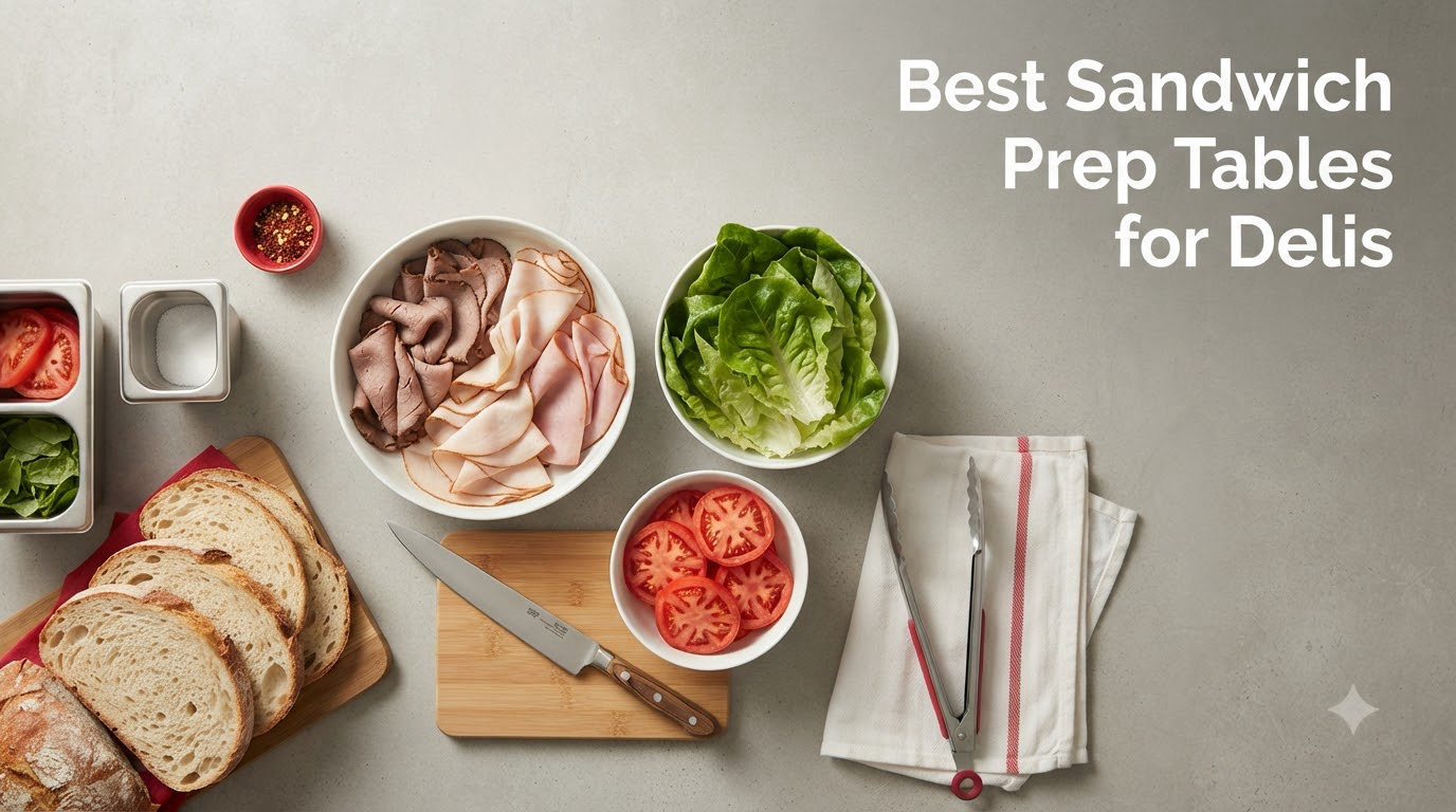 Best Sandwich Prep Tables for Delis