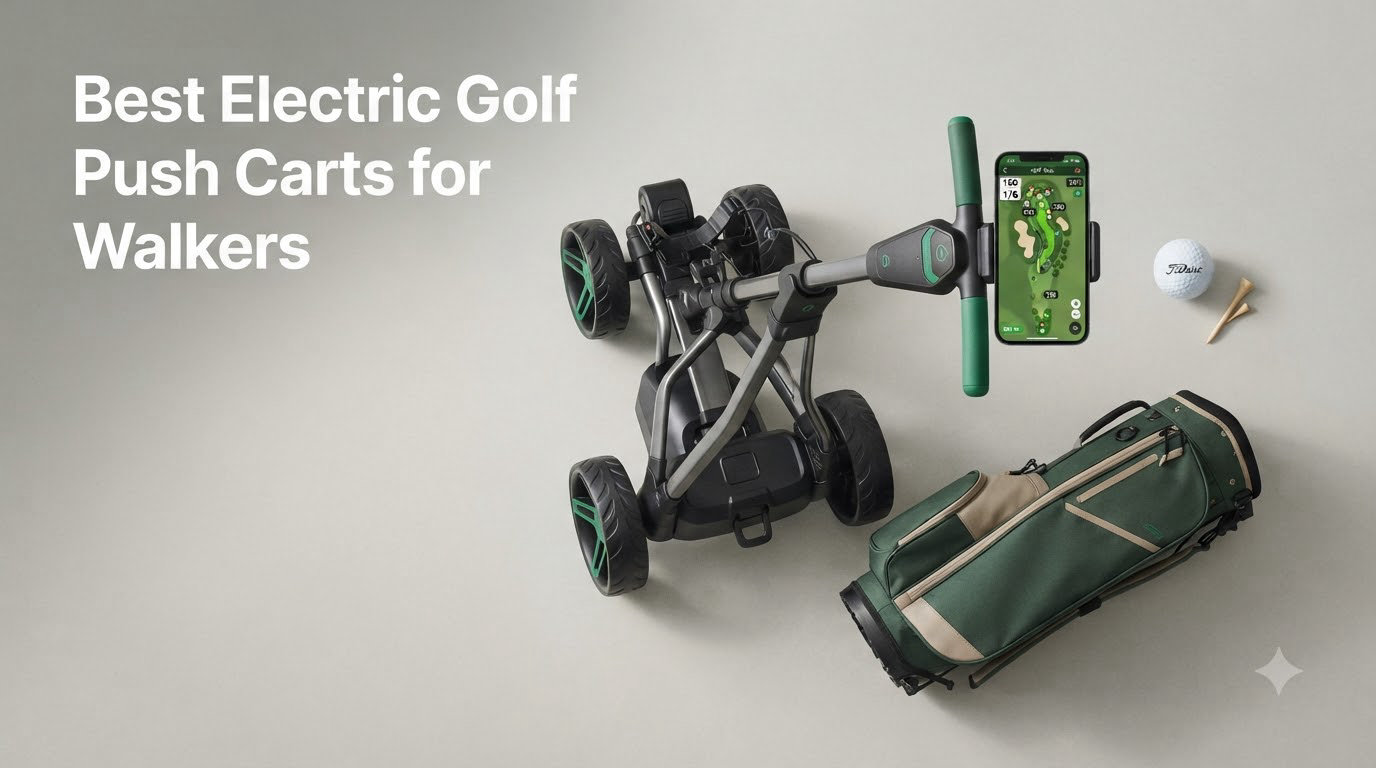 Best Electric Golf Push Carts for Walkers