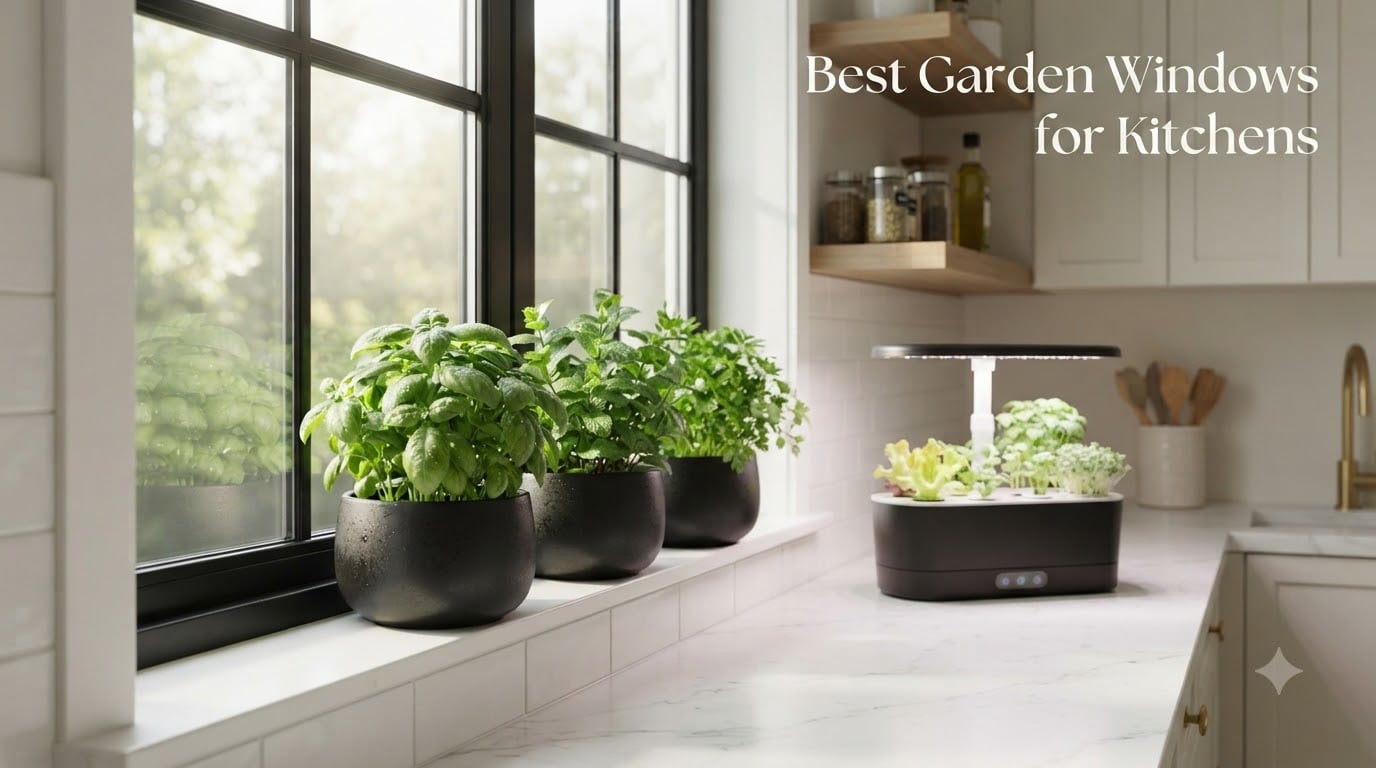 Best Garden Windows for Kitchens