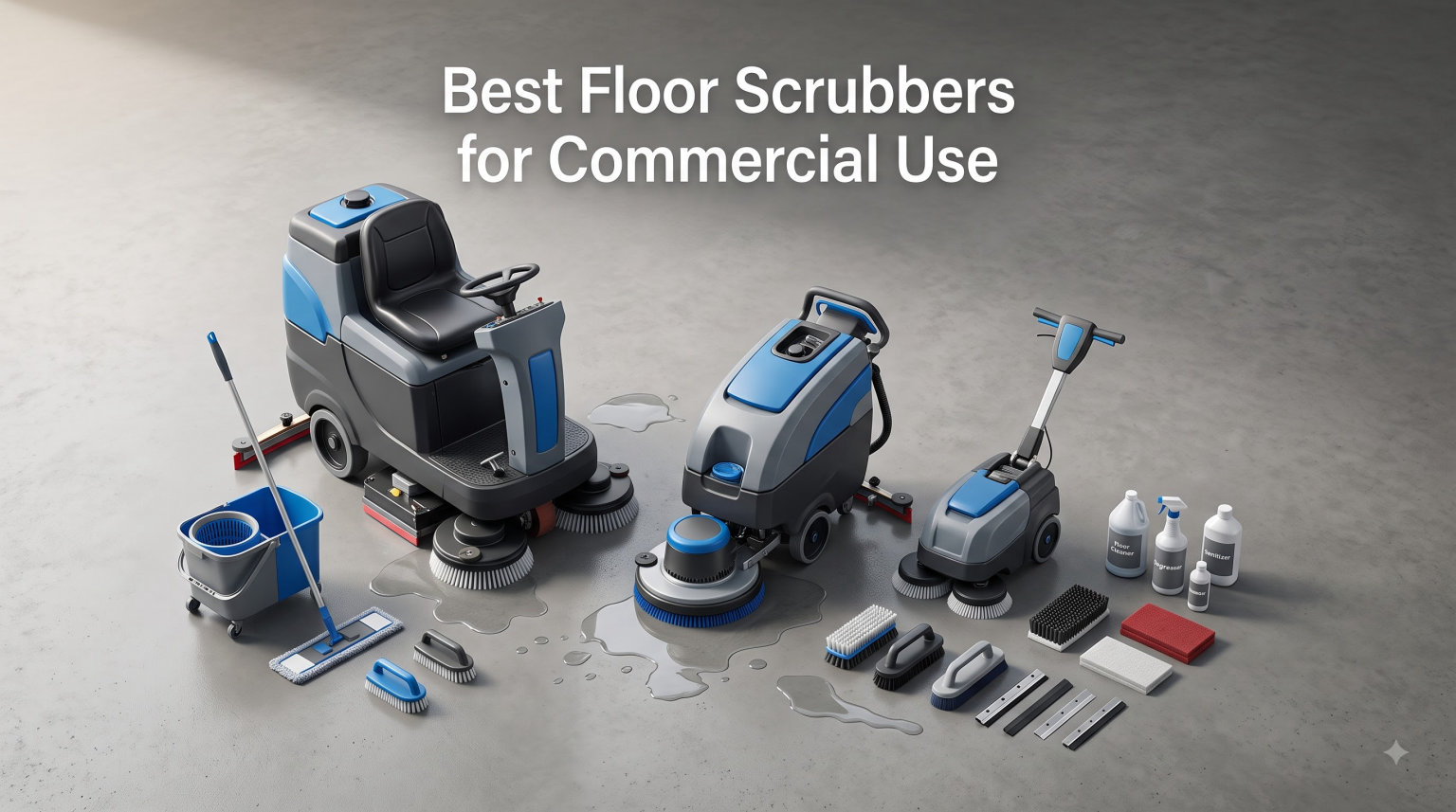 Best Floor Scrubbers for Commercial Use