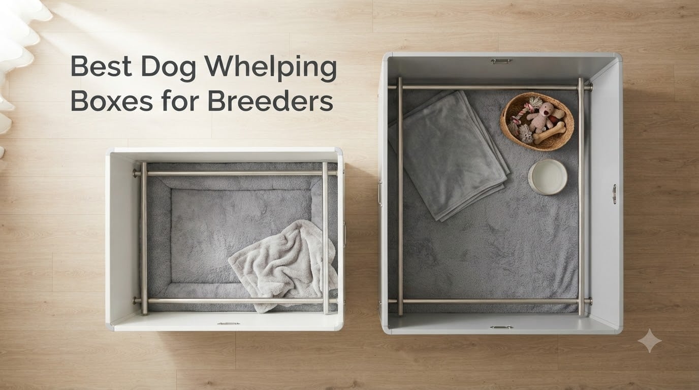 Best Dog Whelping Boxes for Breeders
