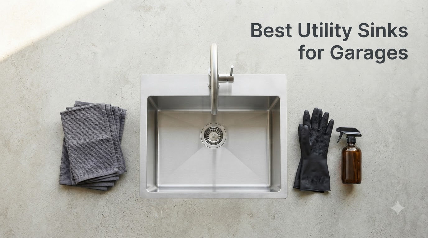Best Utility Sinks for Garages