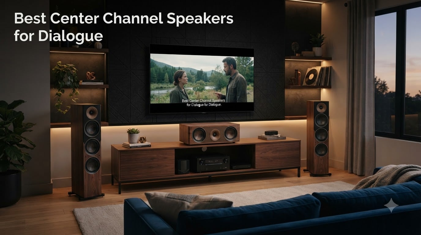 Best Center Channel Speakers for Dialogue