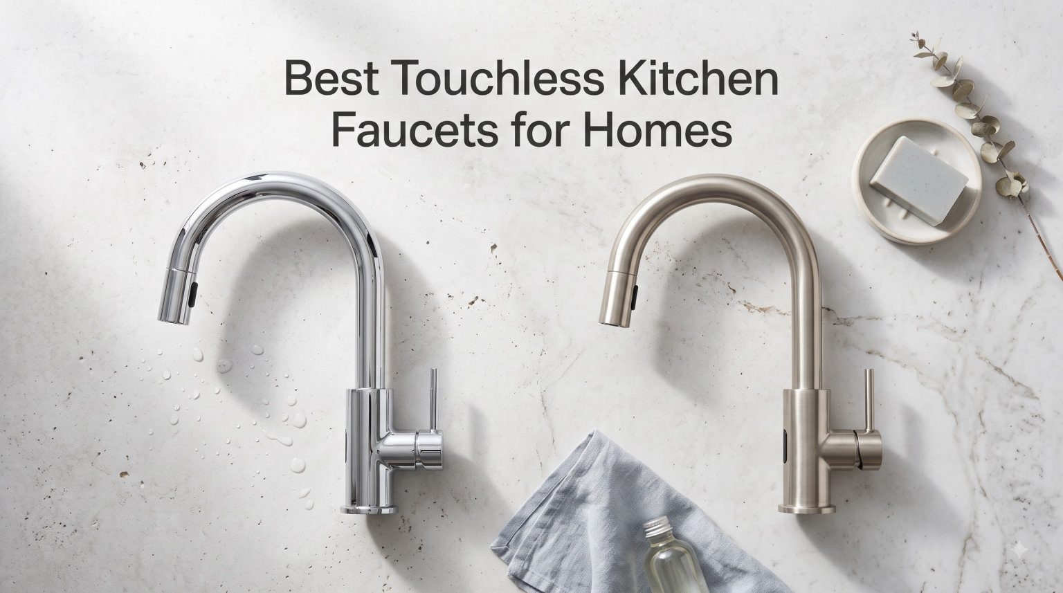 Best Touchless Kitchen Faucets for Homes