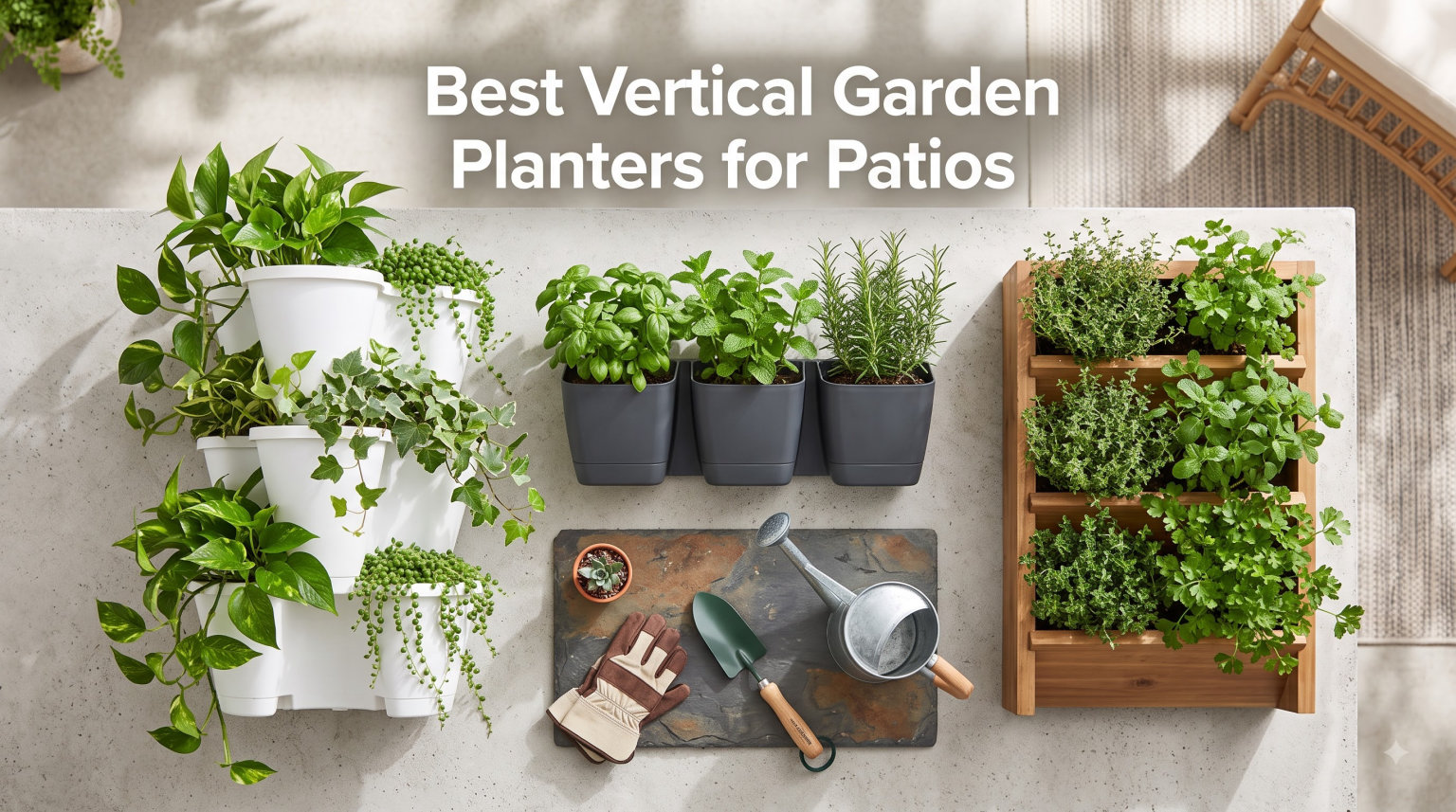 Best Vertical Garden Planters for Patios
