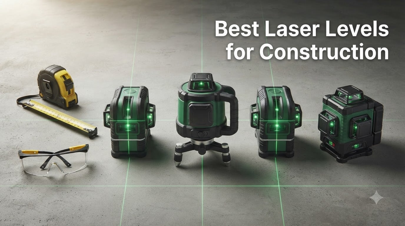 Best Laser Levels for Construction