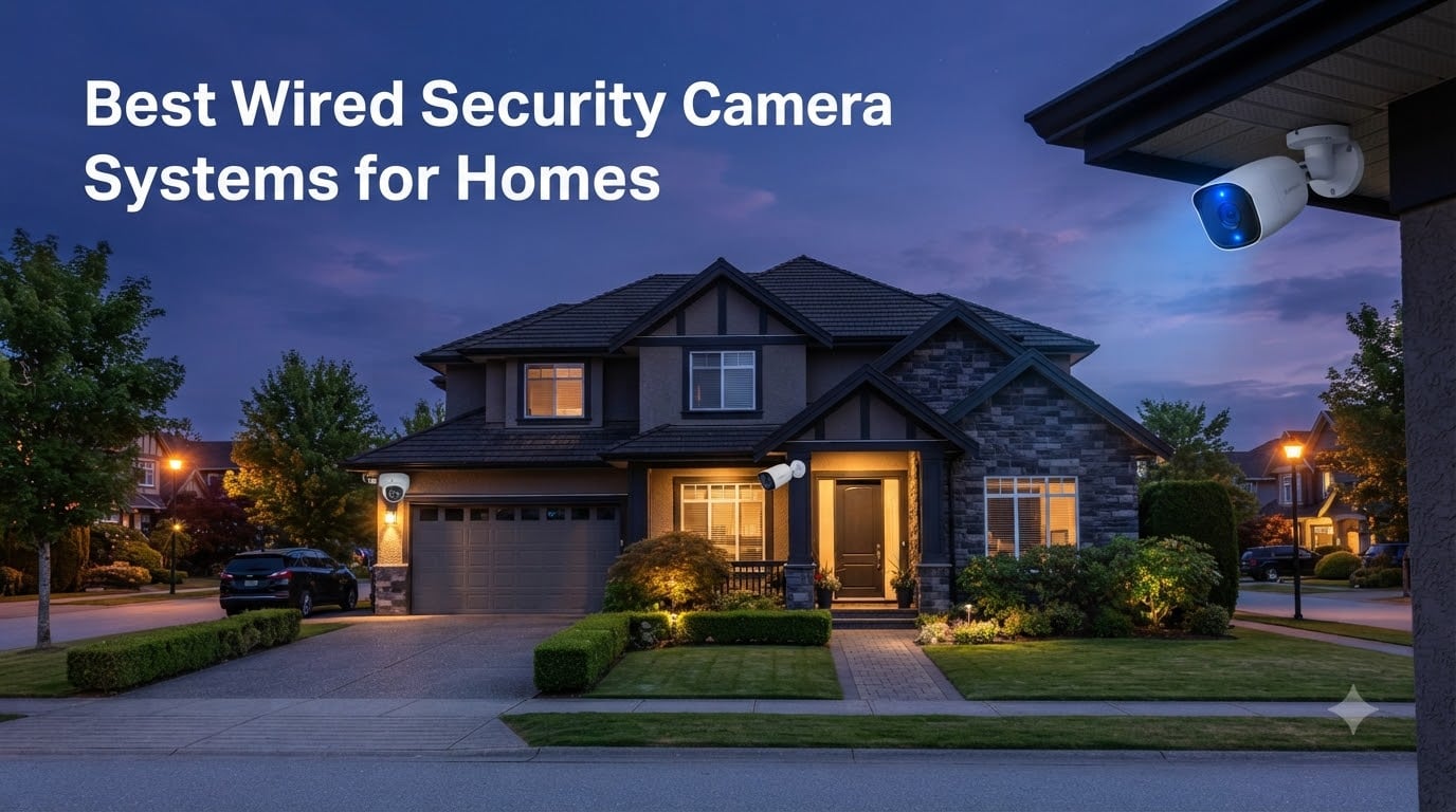 Best Wired Security Camera Systems for Homes