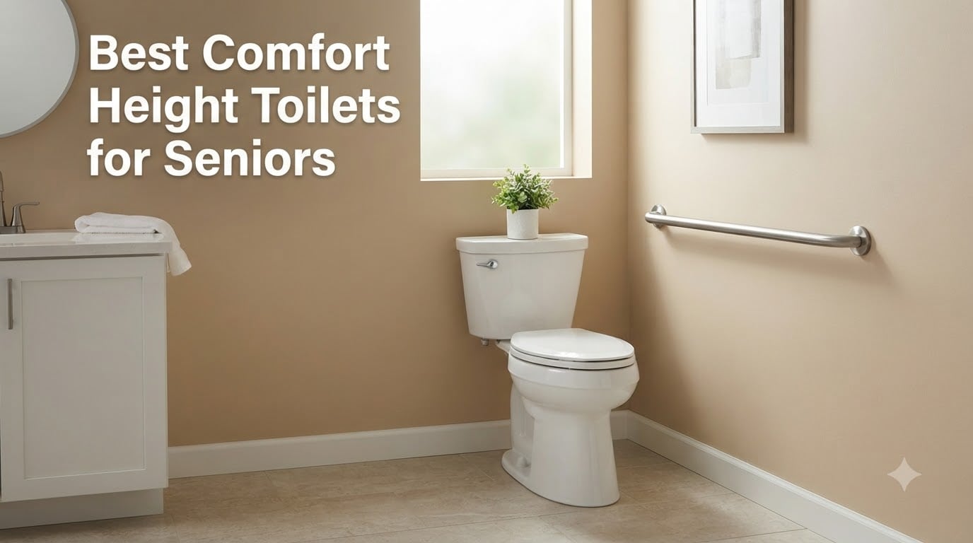 Best Comfort Height Toilets for Seniors