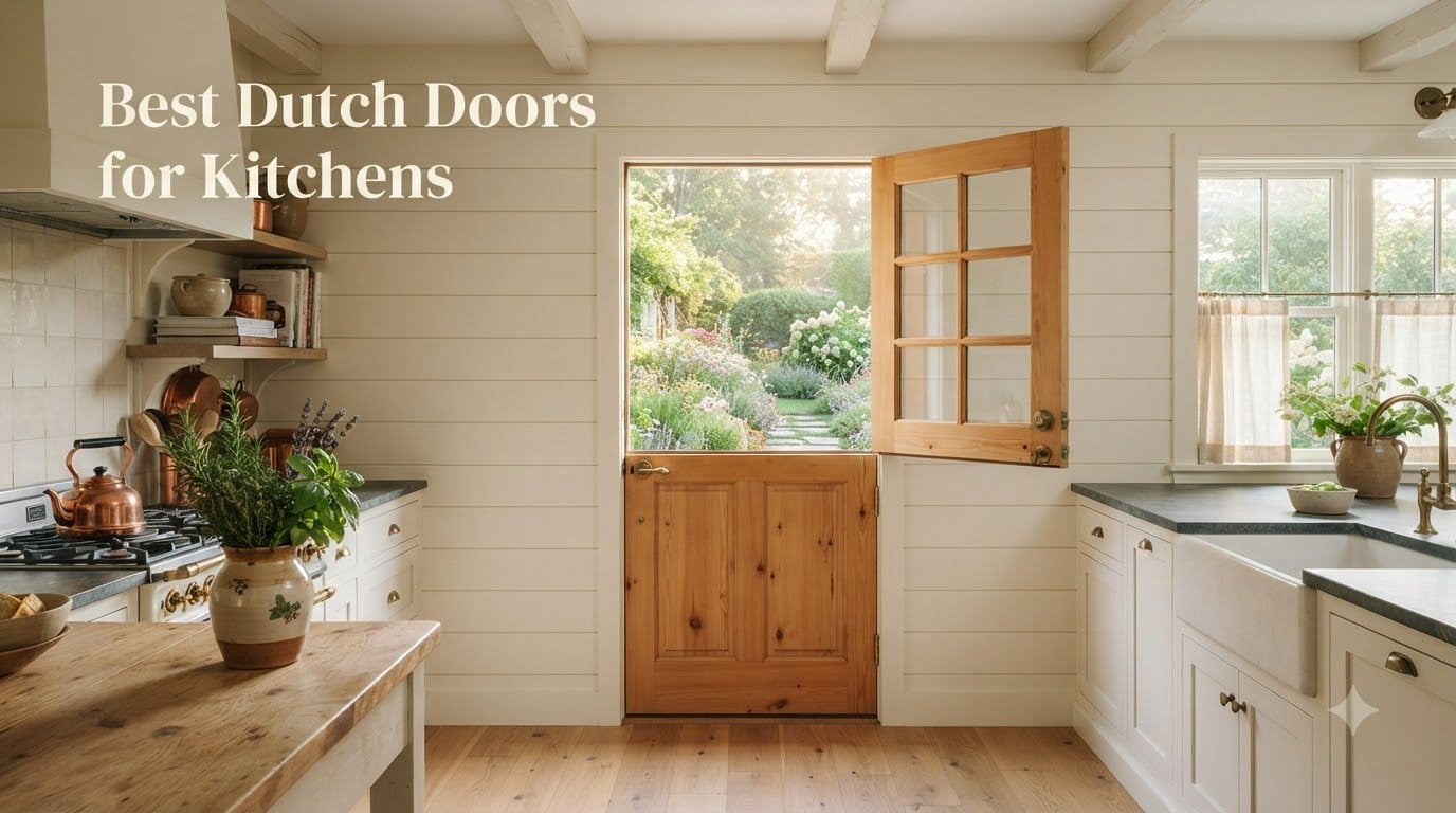 Best Dutch Doors for Kitchens