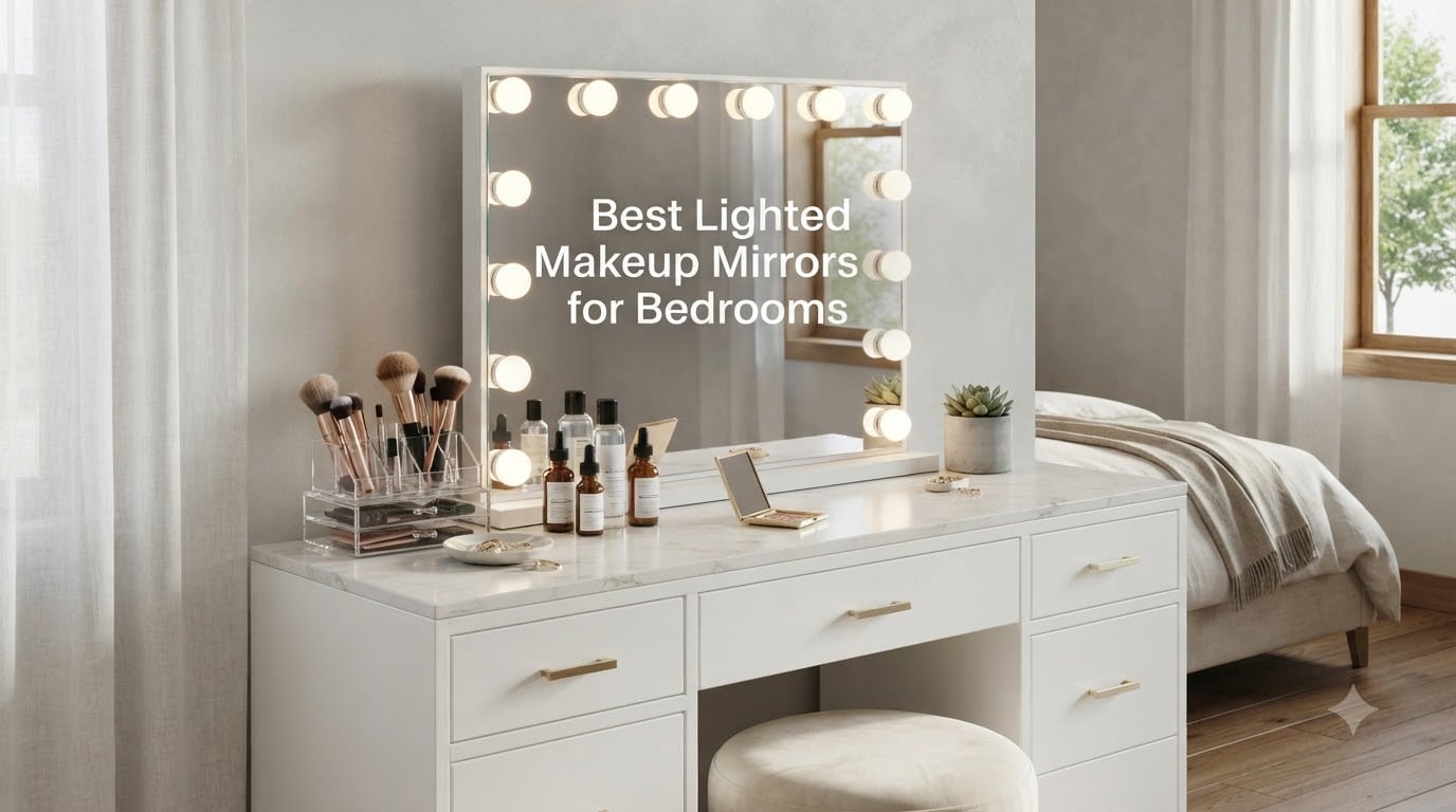 Best Lighted Makeup Mirrors for Bedrooms