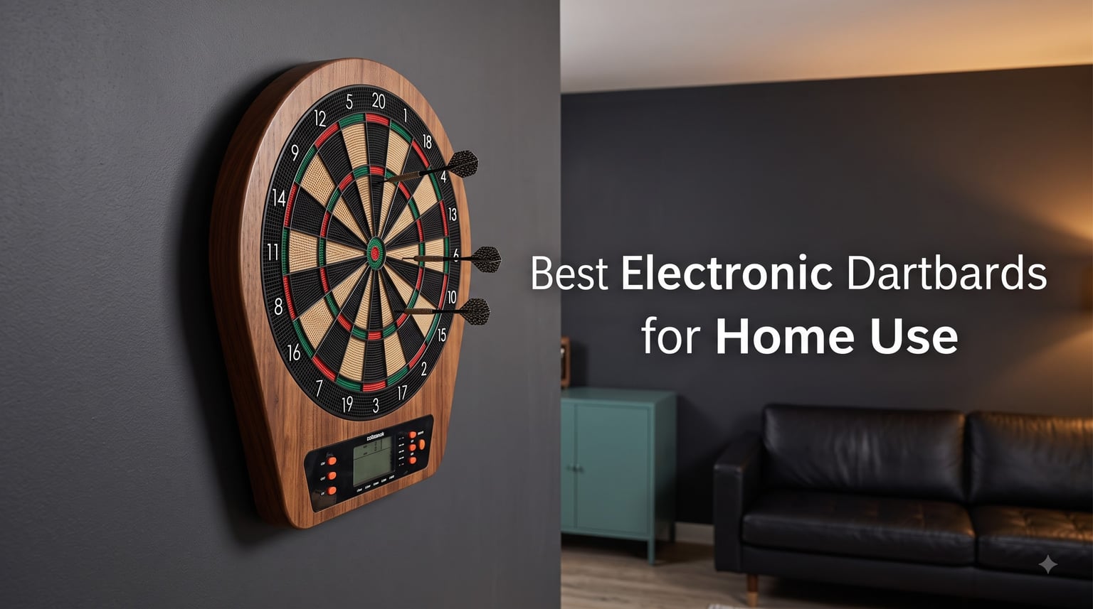 Best Electronic Dartboards for Home Use