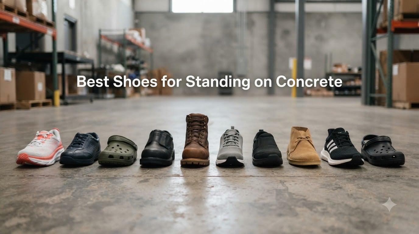 Best Shoes for Standing on Concrete