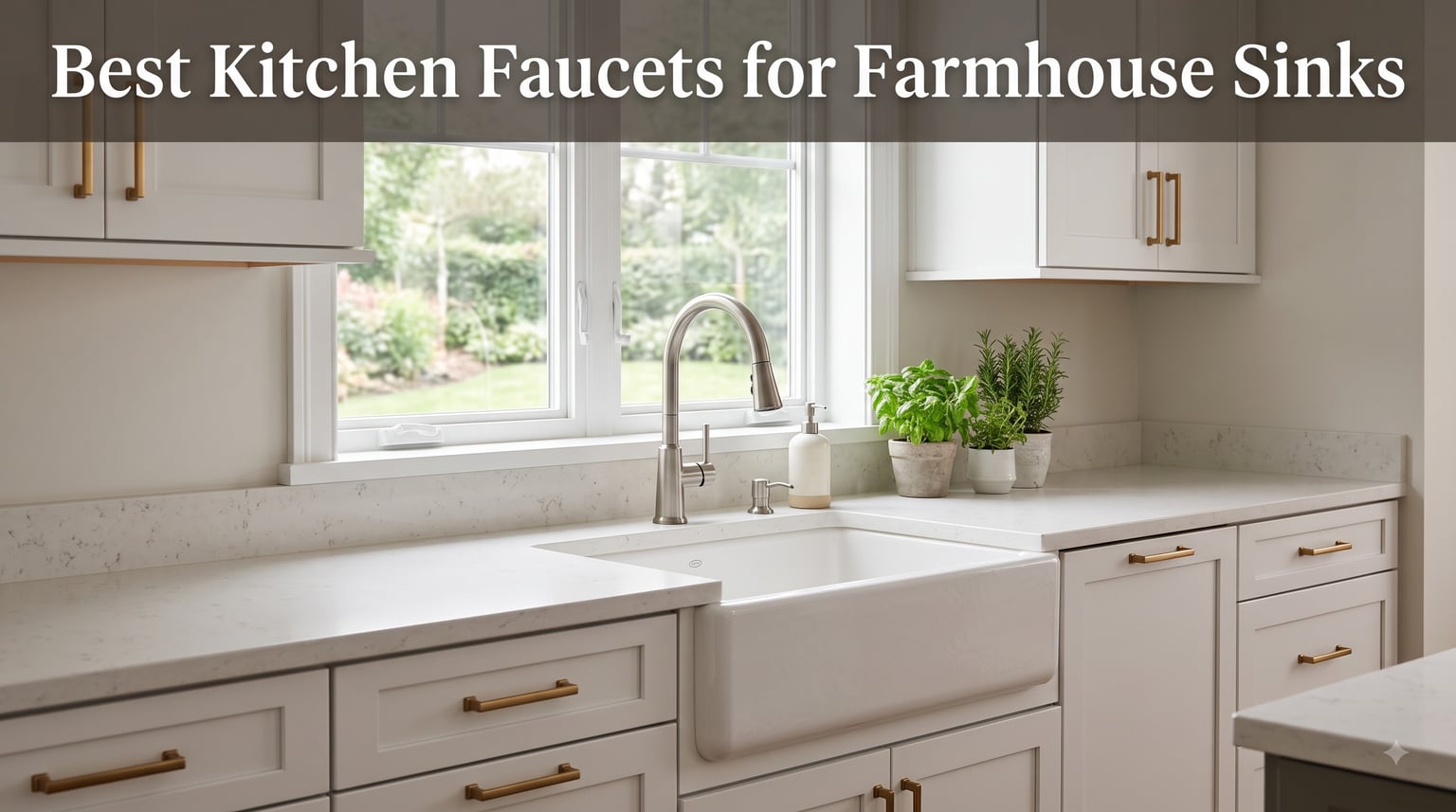 Best Kitchen Faucets for Farmhouse Sinks