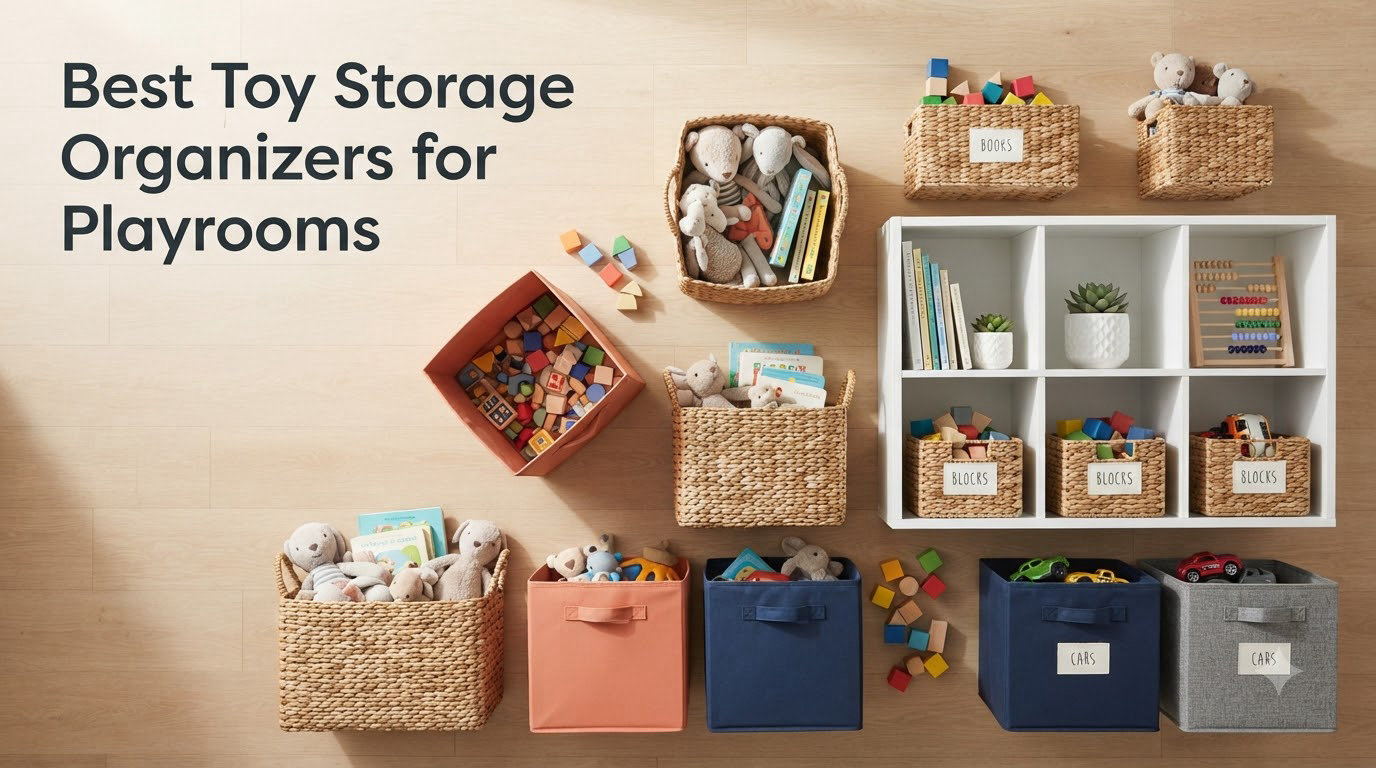 Best Toy Storage Organizers for Playrooms