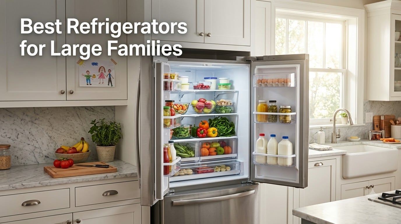Best Refrigerators for Large Families