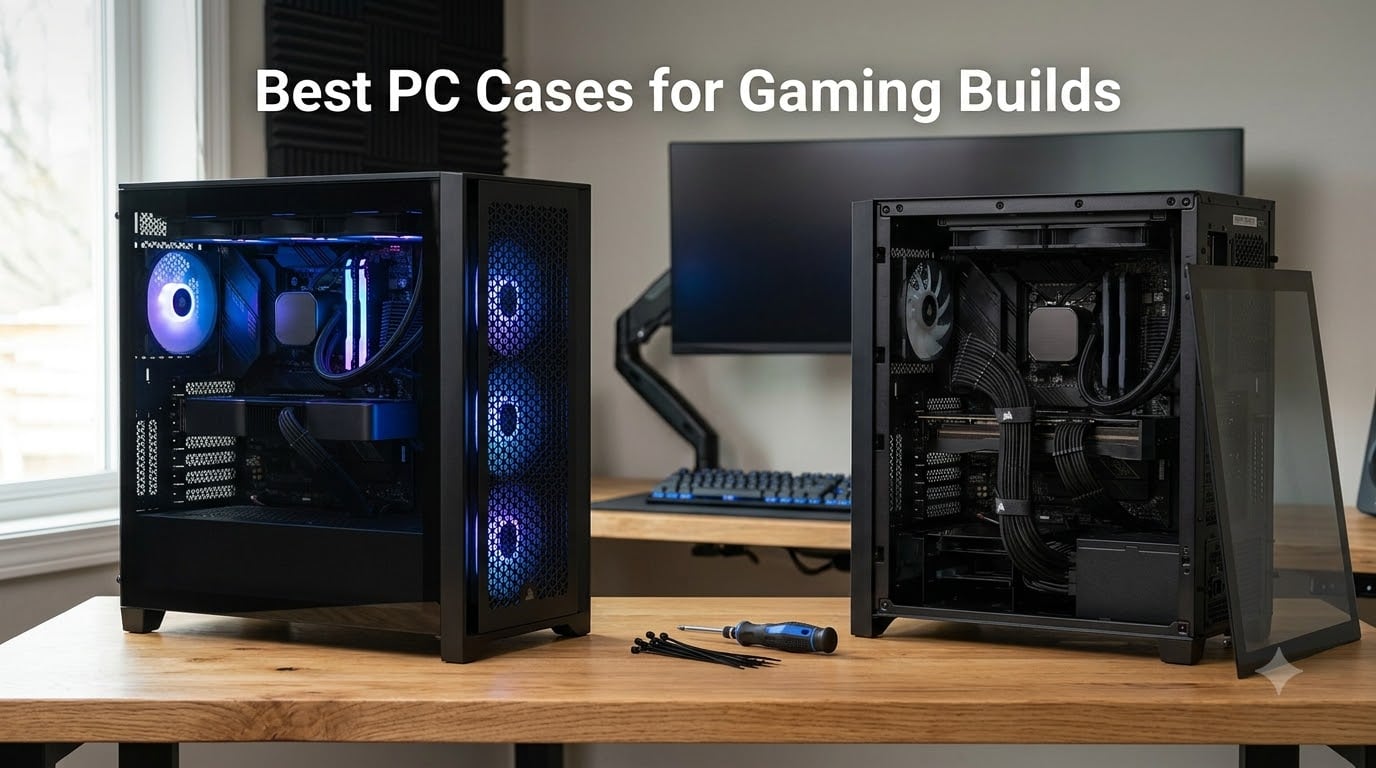 Best PC Cases for Gaming Builds