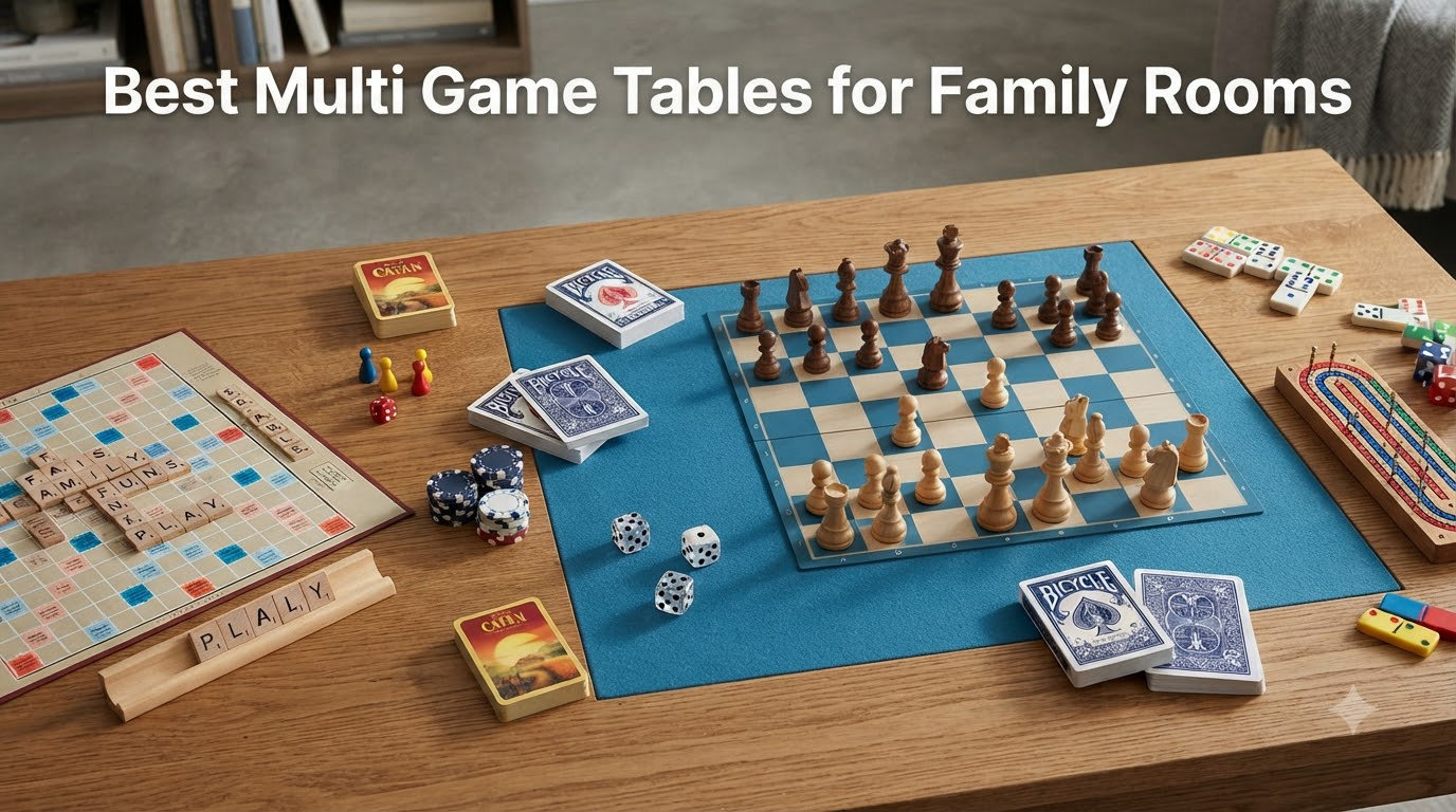 Best Multi Game Tables for Family Rooms