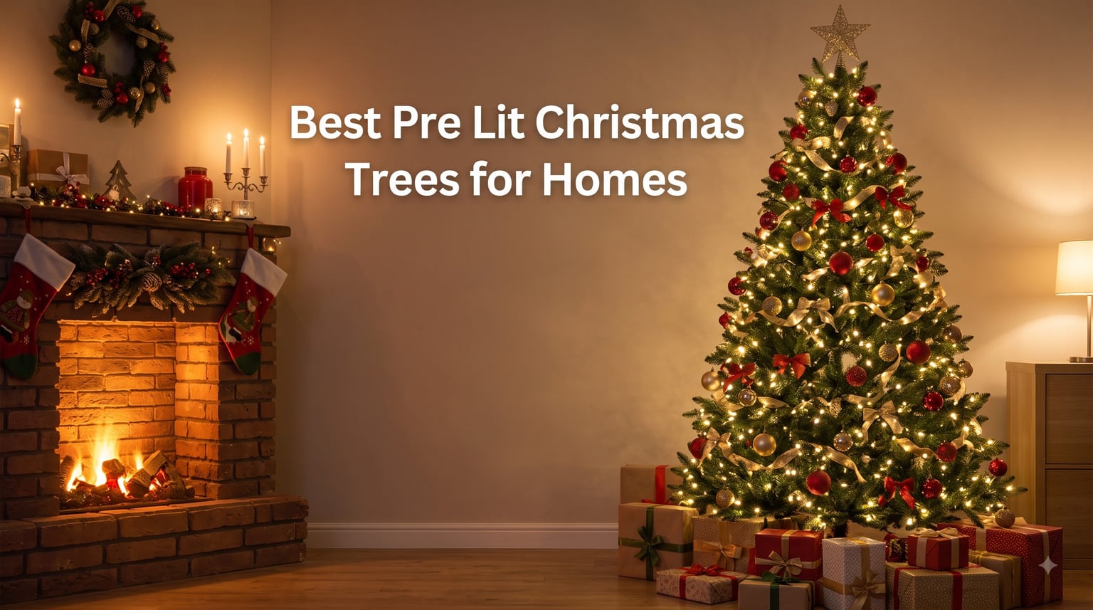 Best Pre Lit Christmas Trees for Homes