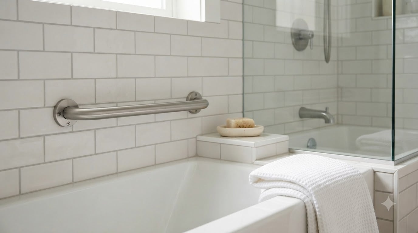 Best Grab Bars for Bathroom Safety