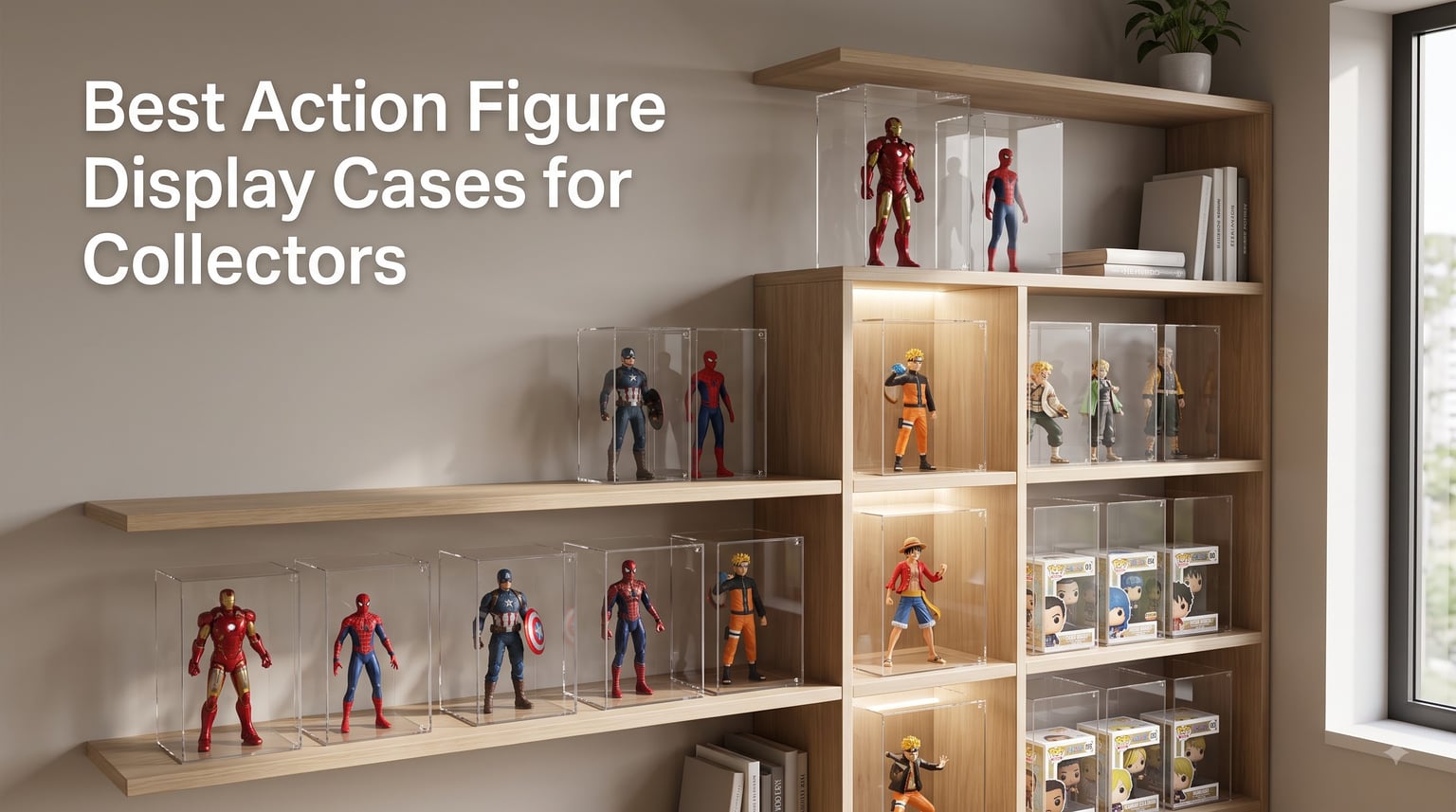 Best Action Figure Display Cases for Collectors