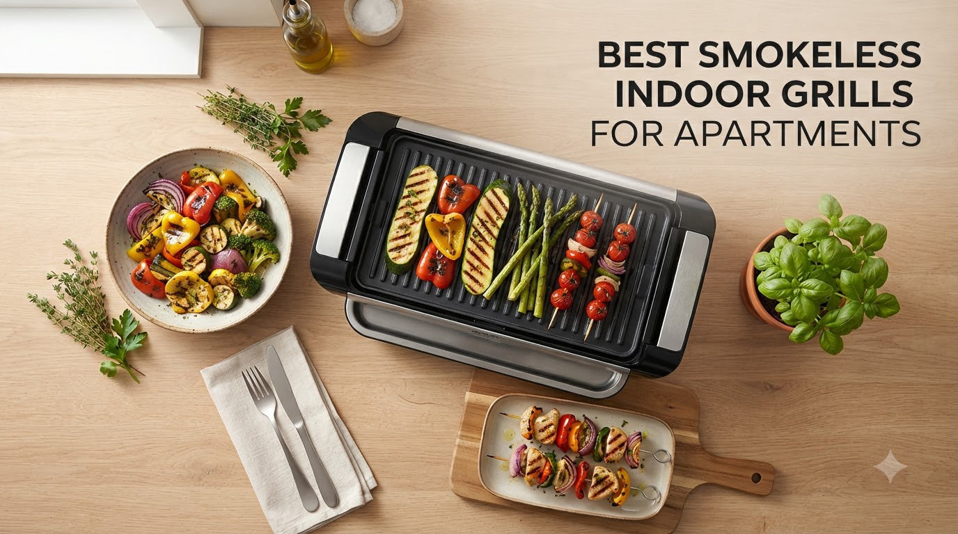 Best Smokeless Indoor Grills for Apartments
