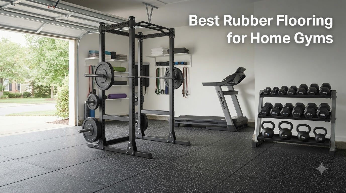 Best Rubber Flooring for Home Gyms