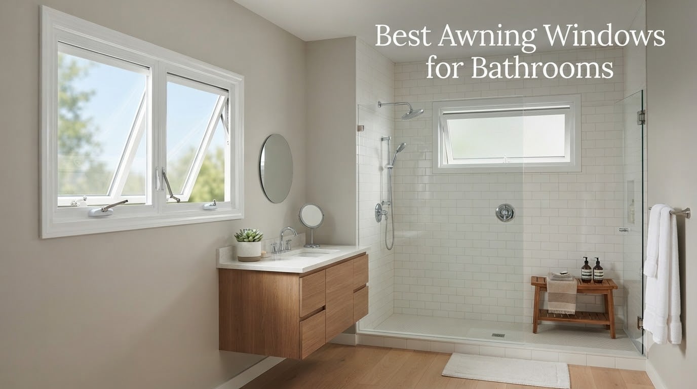 Best Awning Windows for Bathrooms