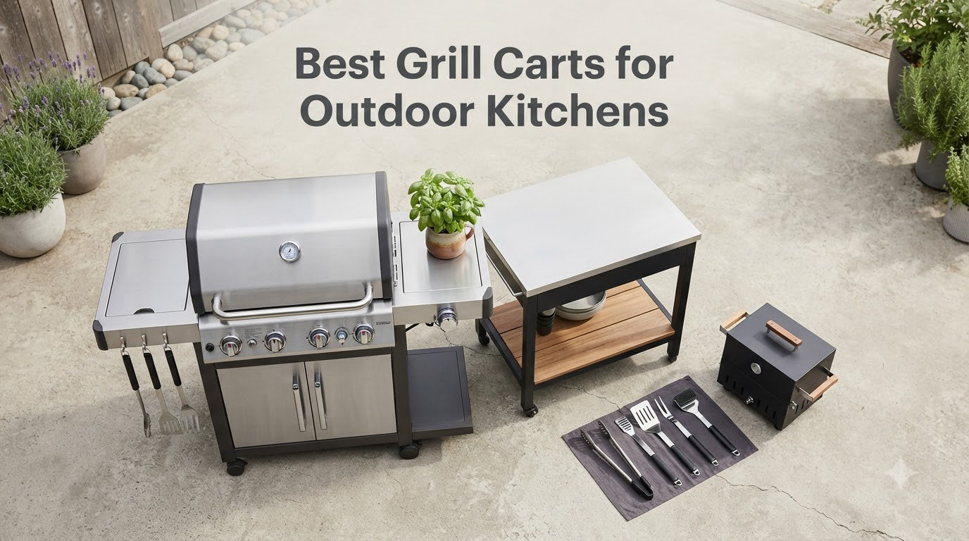 Best Grill Carts for Outdoor Kitchens