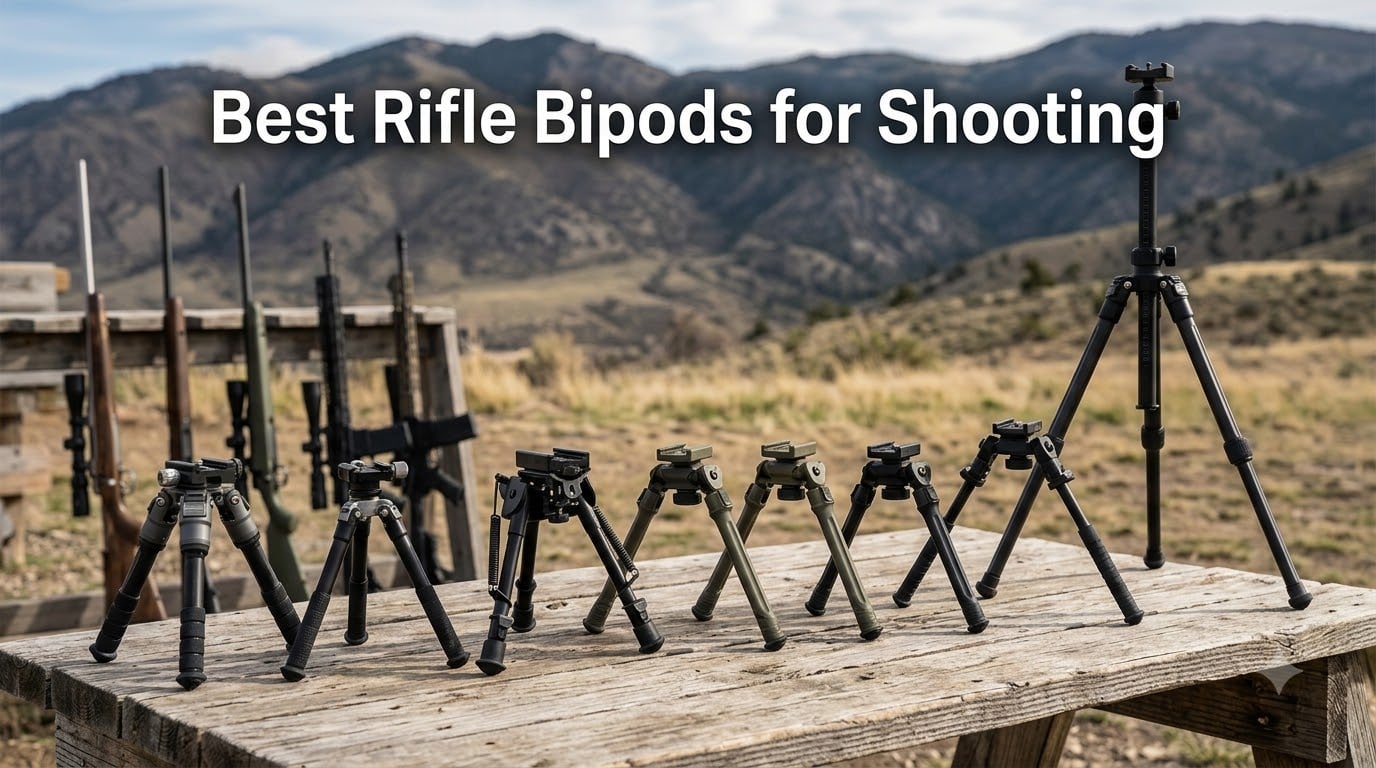 Best Rifle Bipods for Shooting