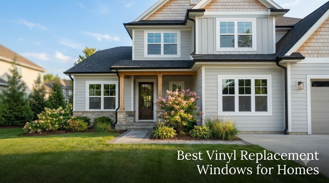 Best Vinyl Replacement Windows for Homes