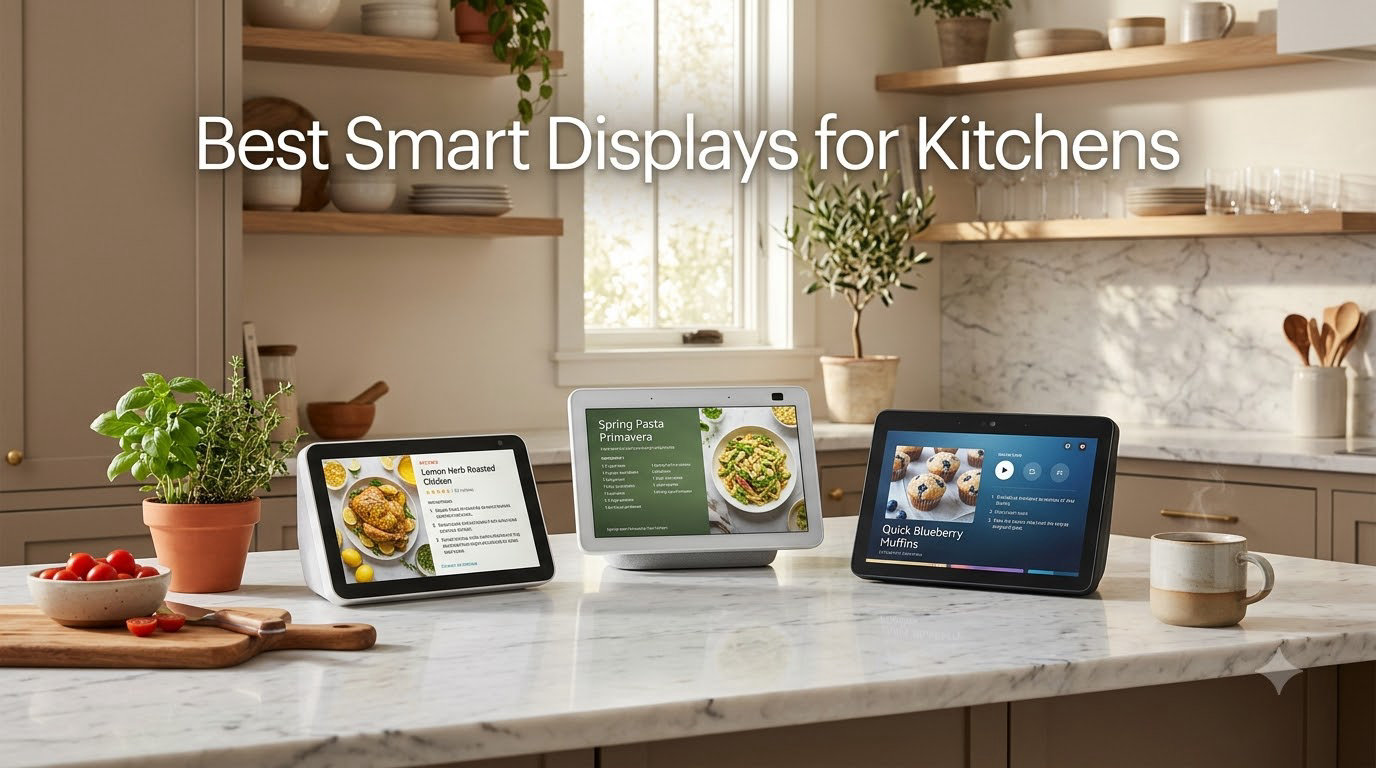 Best Smart Displays for Kitchens
