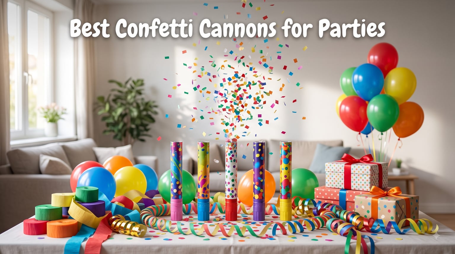 Best Confetti Cannons for Parties