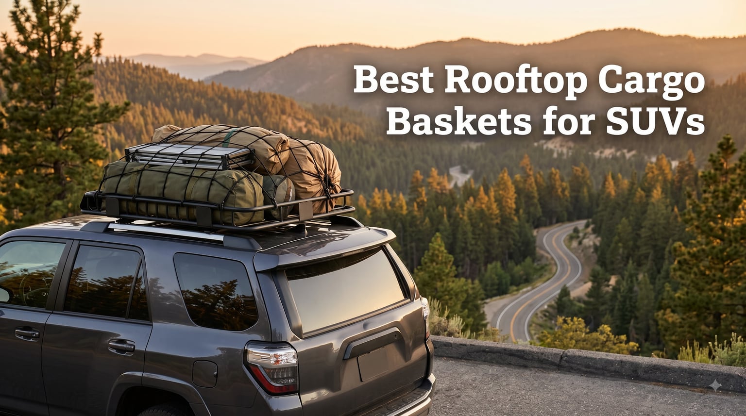 Best Rooftop Cargo Baskets for SUVs