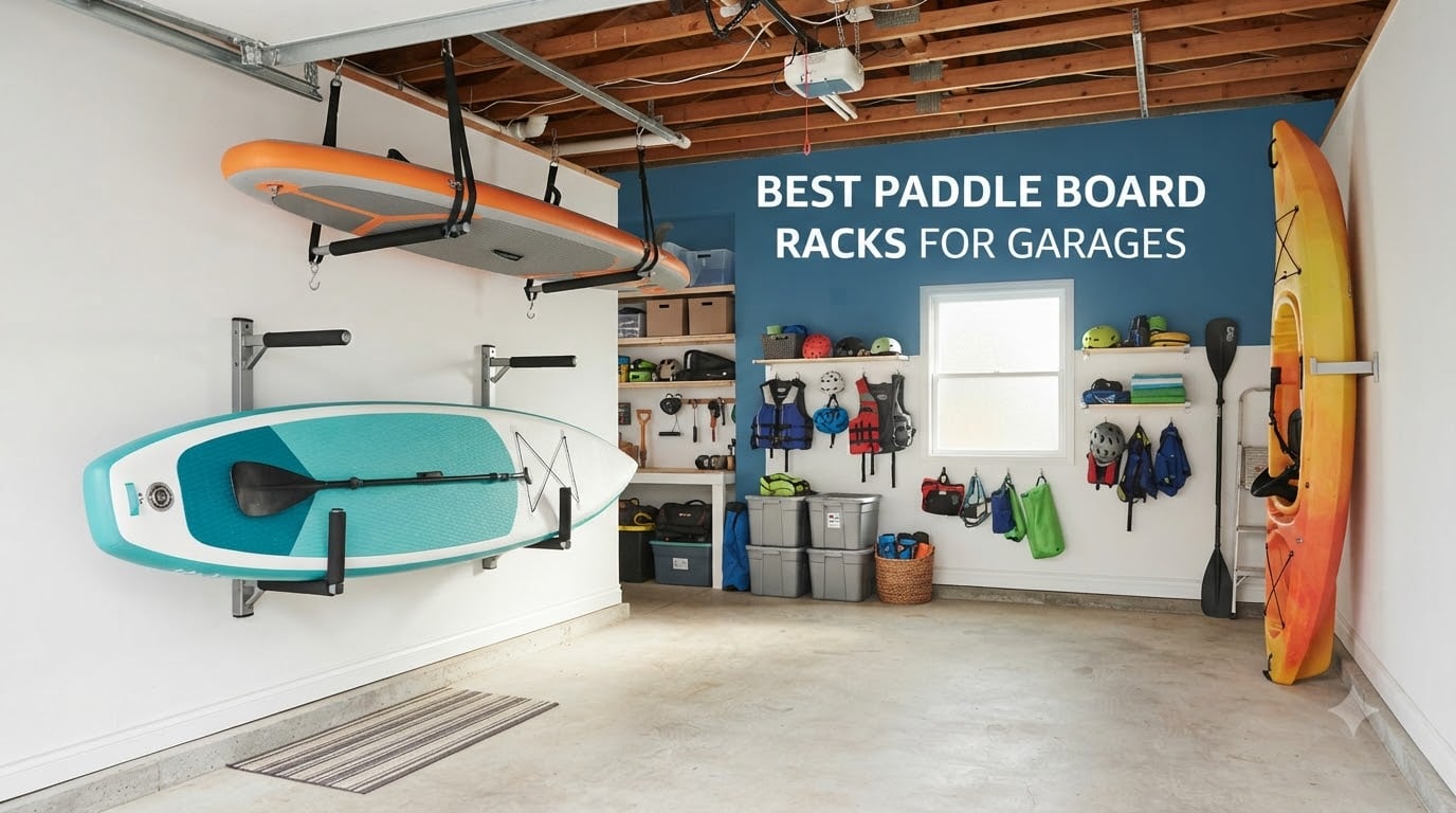 Best Paddle Board Racks for Garages