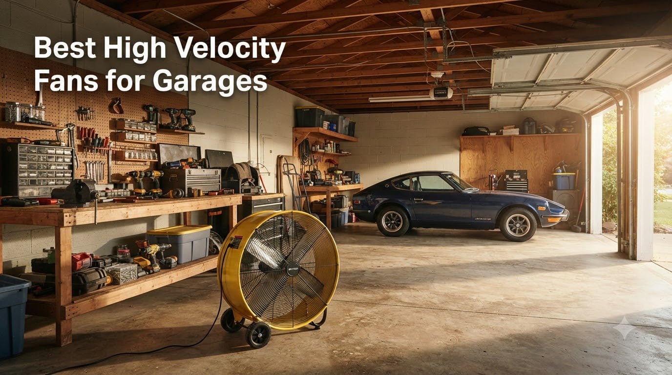 Best High Velocity Fans for Garages