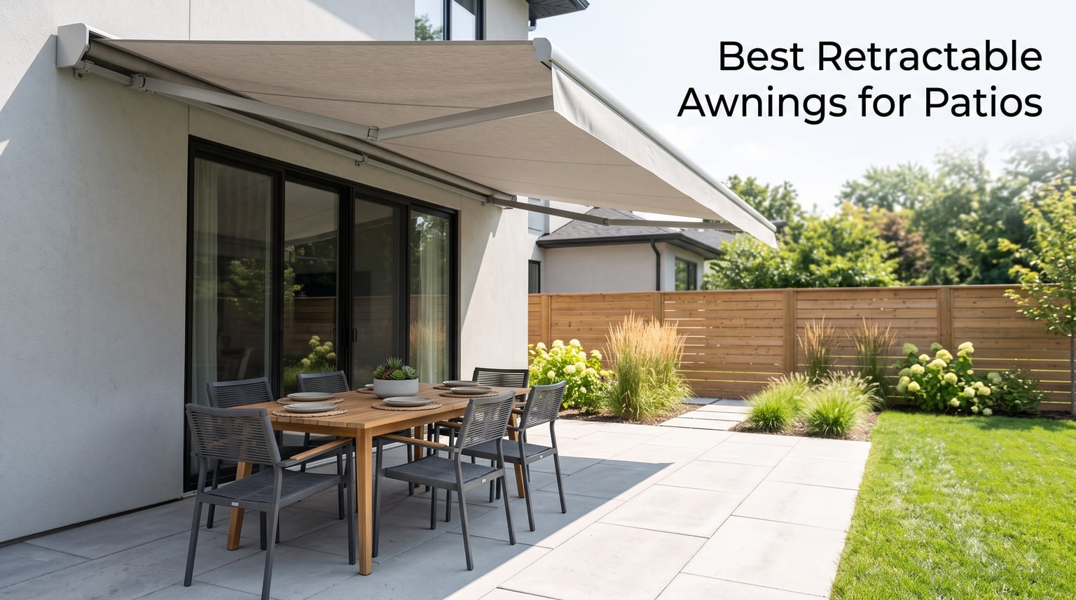 Best Retractable Awnings for Patios