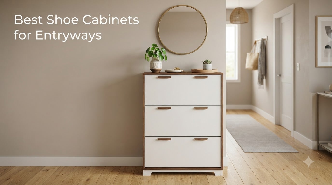 Best Shoe Cabinets for Entryways