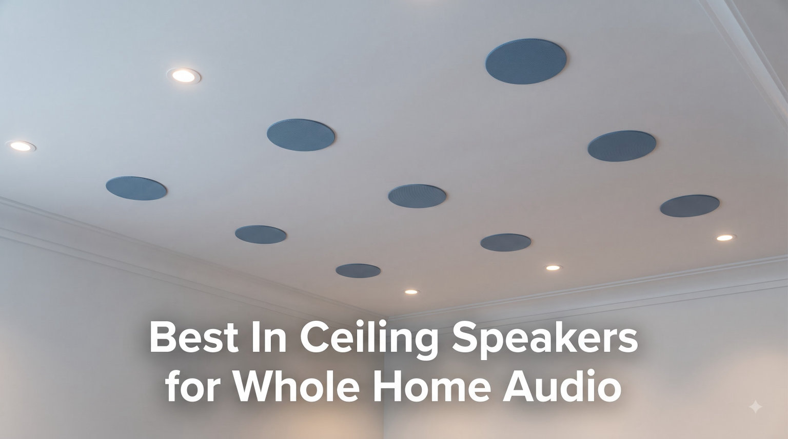Best In Ceiling Speakers for Whole Home Audio