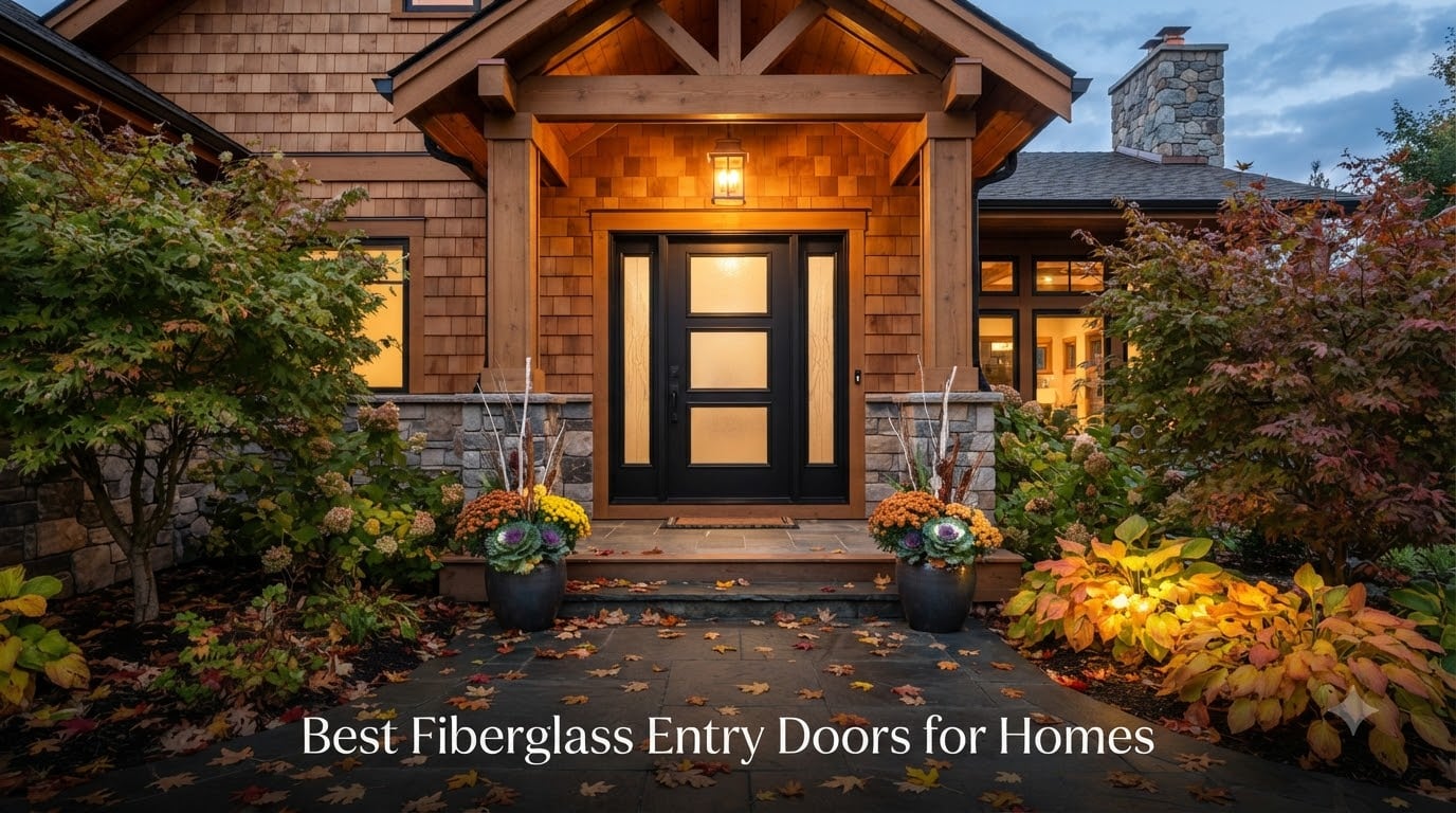 Best Fiberglass Entry Doors for Homes