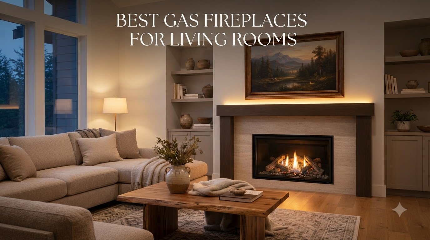 Best Gas Fireplaces for Living Rooms