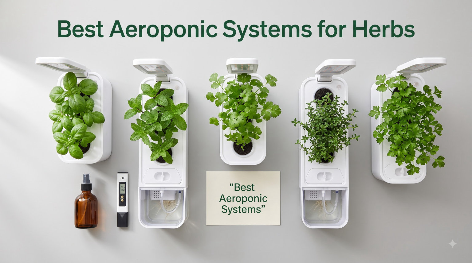 Best Aeroponic Systems for Herbs