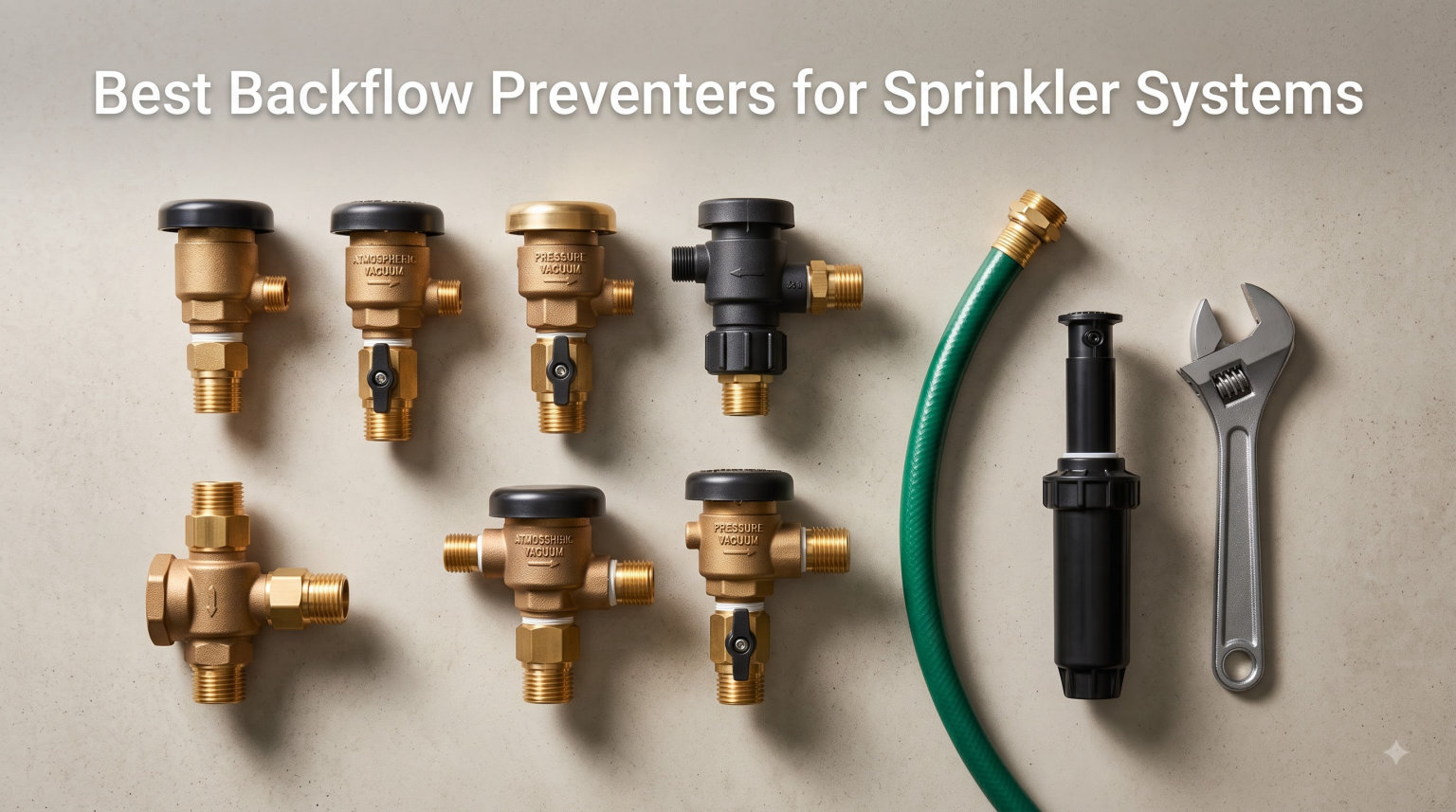 Best Backflow Preventers for Sprinkler Systems