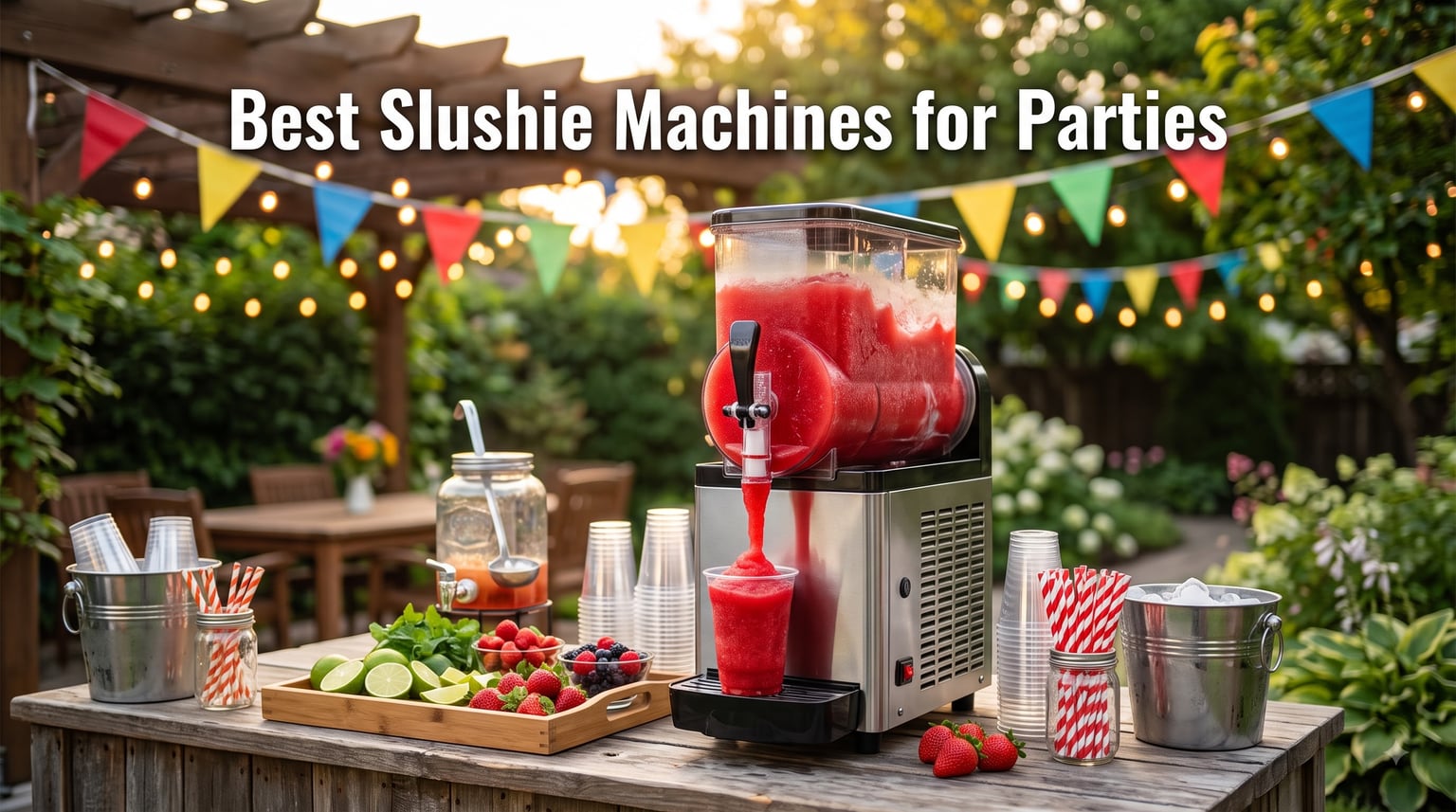 Best Slushie Machines for Parties