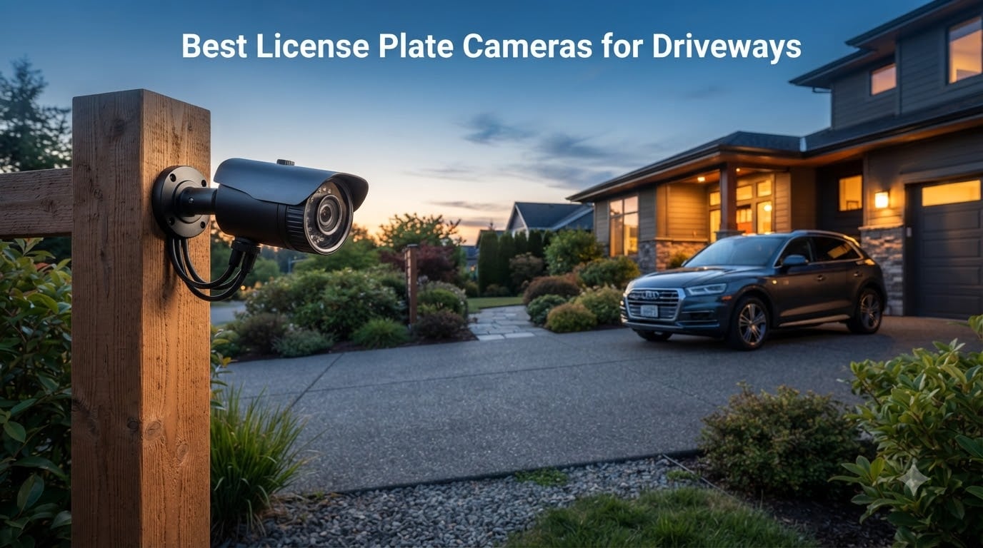 Best License Plate Cameras for Driveways