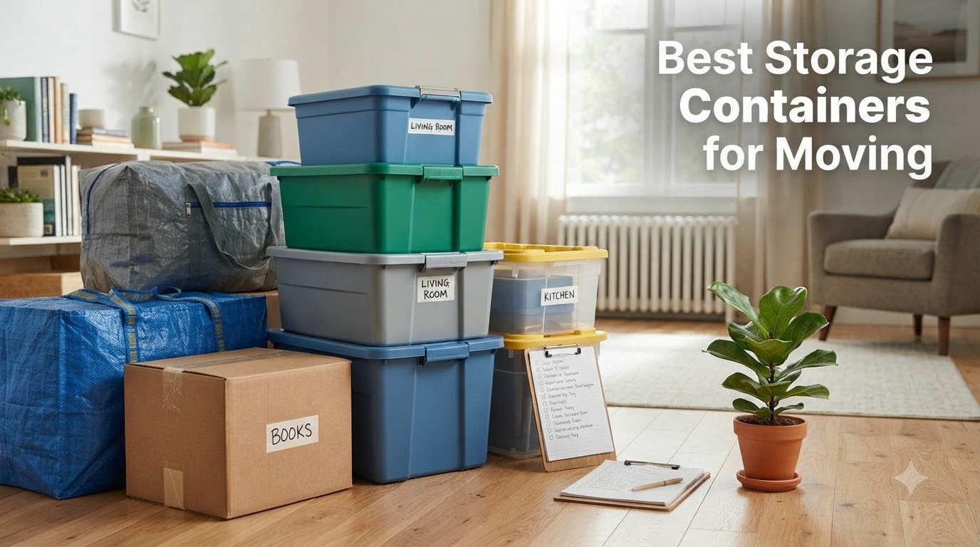 Best Storage Containers for Moving