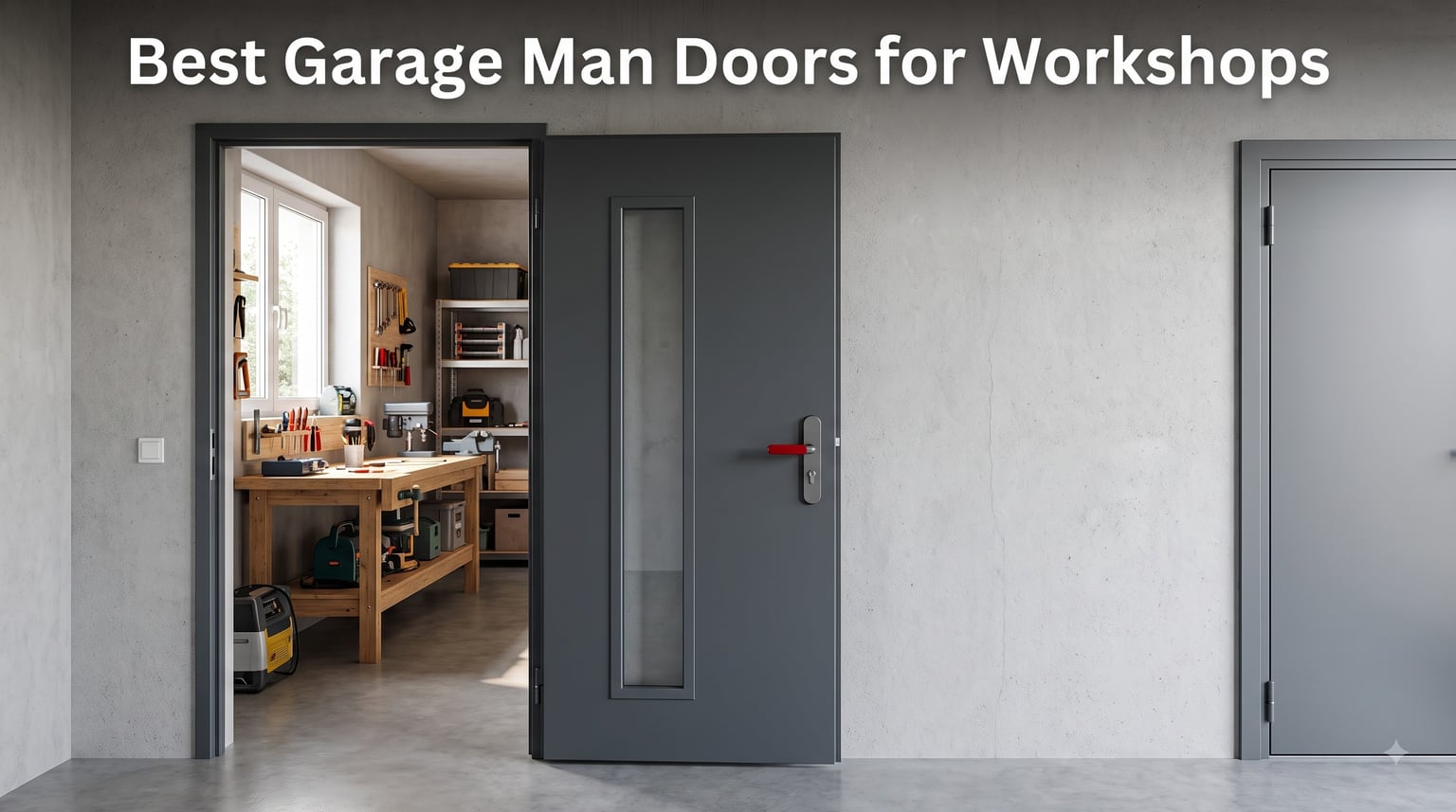 Best Garage Man Doors for Workshops