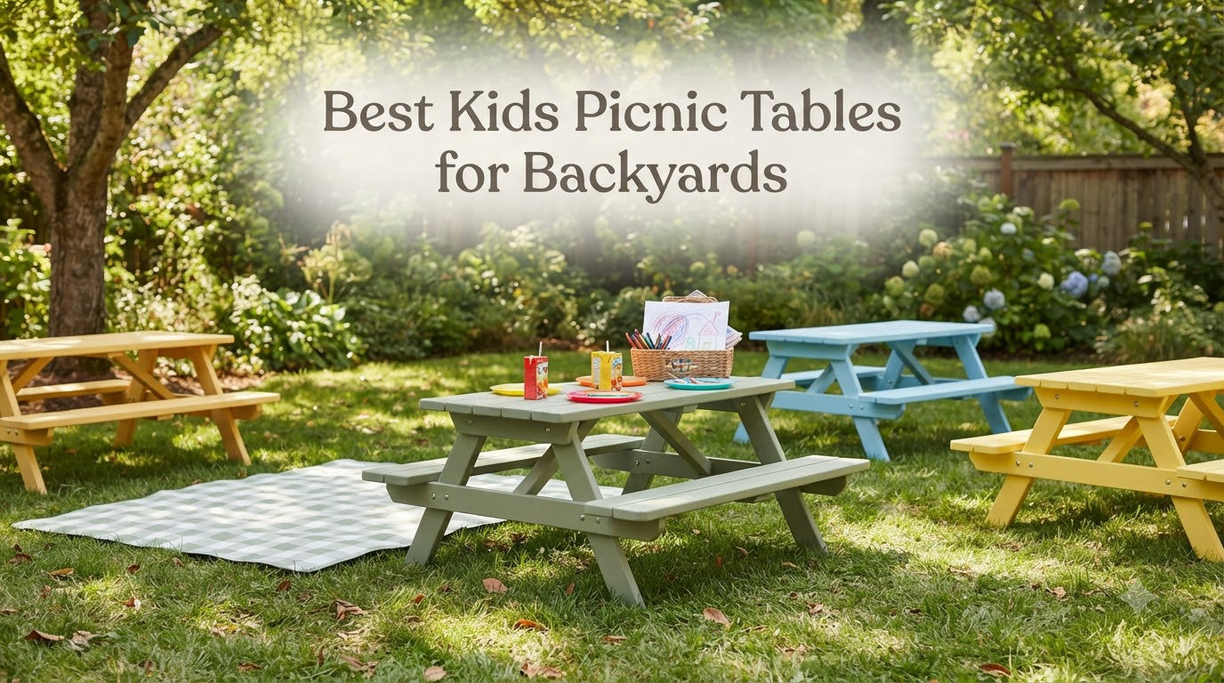 Best Kids Picnic Tables for Backyards